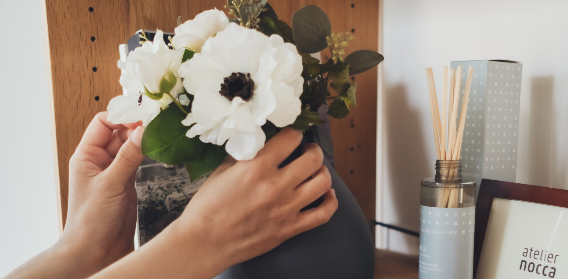 季節を感じるフラワーインテリア